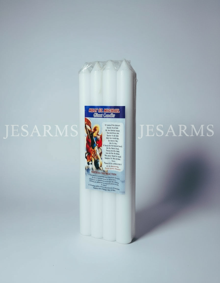 HOLY SAINT MICHAEL GIANT CANDLE