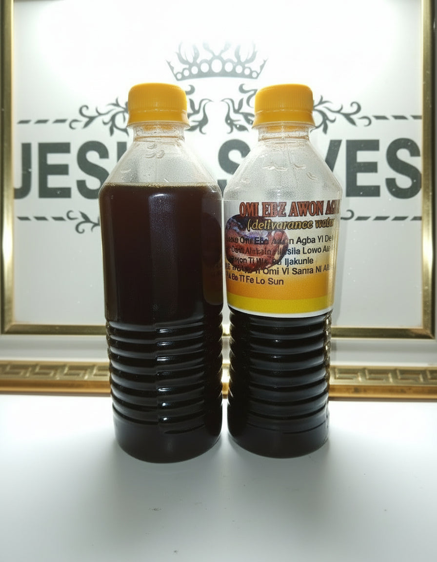 DELIVERANCE WATER (OMI EBE AWON AGBA)