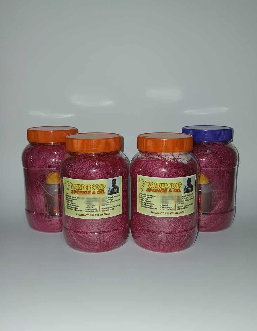 7 WONDER SOAP, SPONGE AND OIL