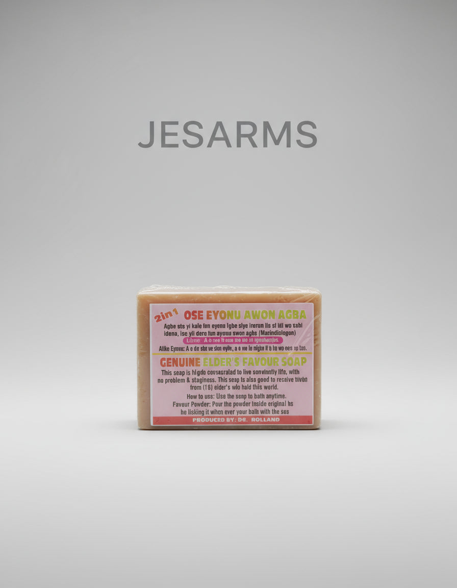 GENUINE ELDER'S FAVOUR SOAP & POWDER (2 IN 1 OSE IYONU AWON AGBA)