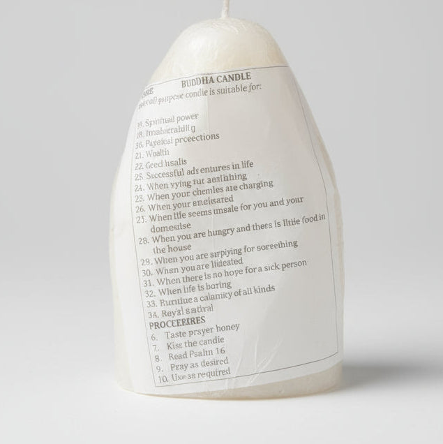 BUDDHA CANDLE